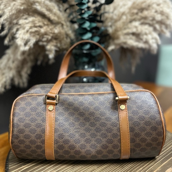 Celine Handbags - Céline Barrel Macadam Handbag 🤎